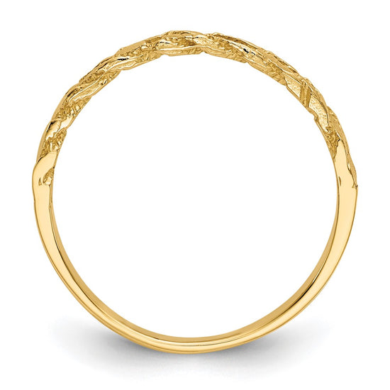 Gold Polished Classic Rings