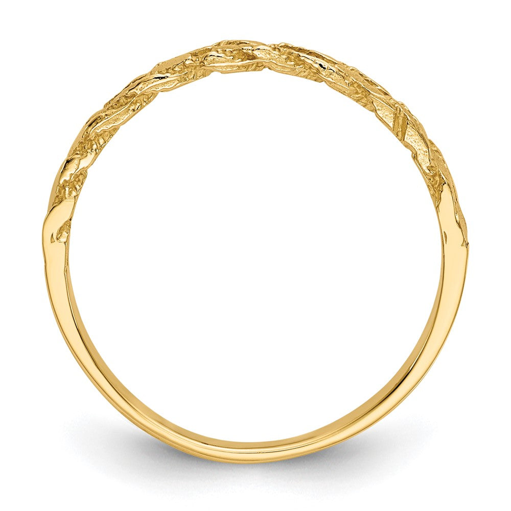 Gold Polished Classic Rings