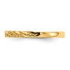 Gold Polished Classic Rings