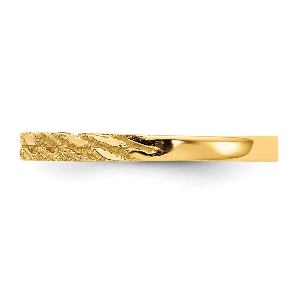 Gold Polished Classic Rings