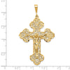 10K Crucifix Charm