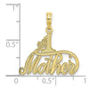 10K #1 MOTHER Pendant