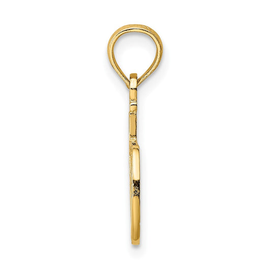 Gold #1 DAD Charm