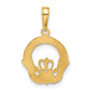 10k Claddagh Charm