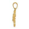 Gold Polished Reptile Pendants