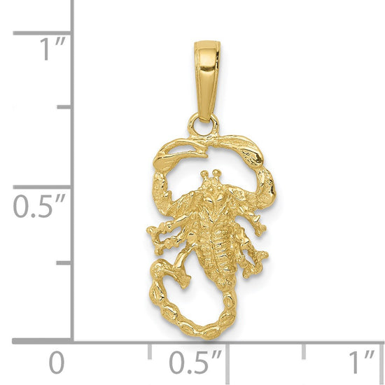 Gold Polished Reptile Pendants