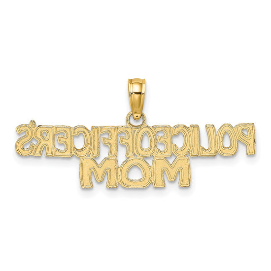 Gold Polished First Responder Pendants