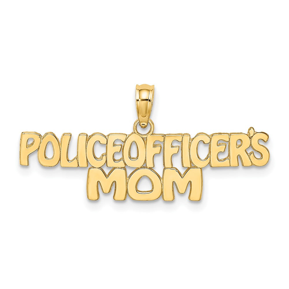 Gold Polished First Responder Pendants