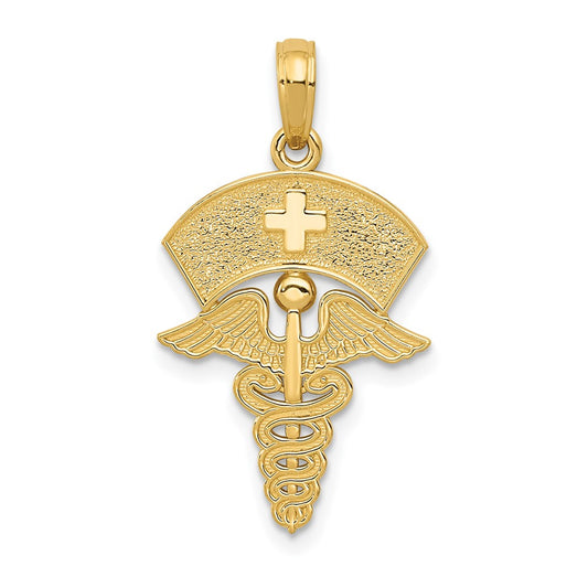 Gold Polished Medical Pendants