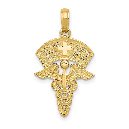 Gold Polished Medical Pendants