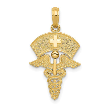 Gold Polished Medical Pendants