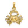 Gold 3D Zodiac Charm