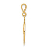 Gold Praying Hands Pendants