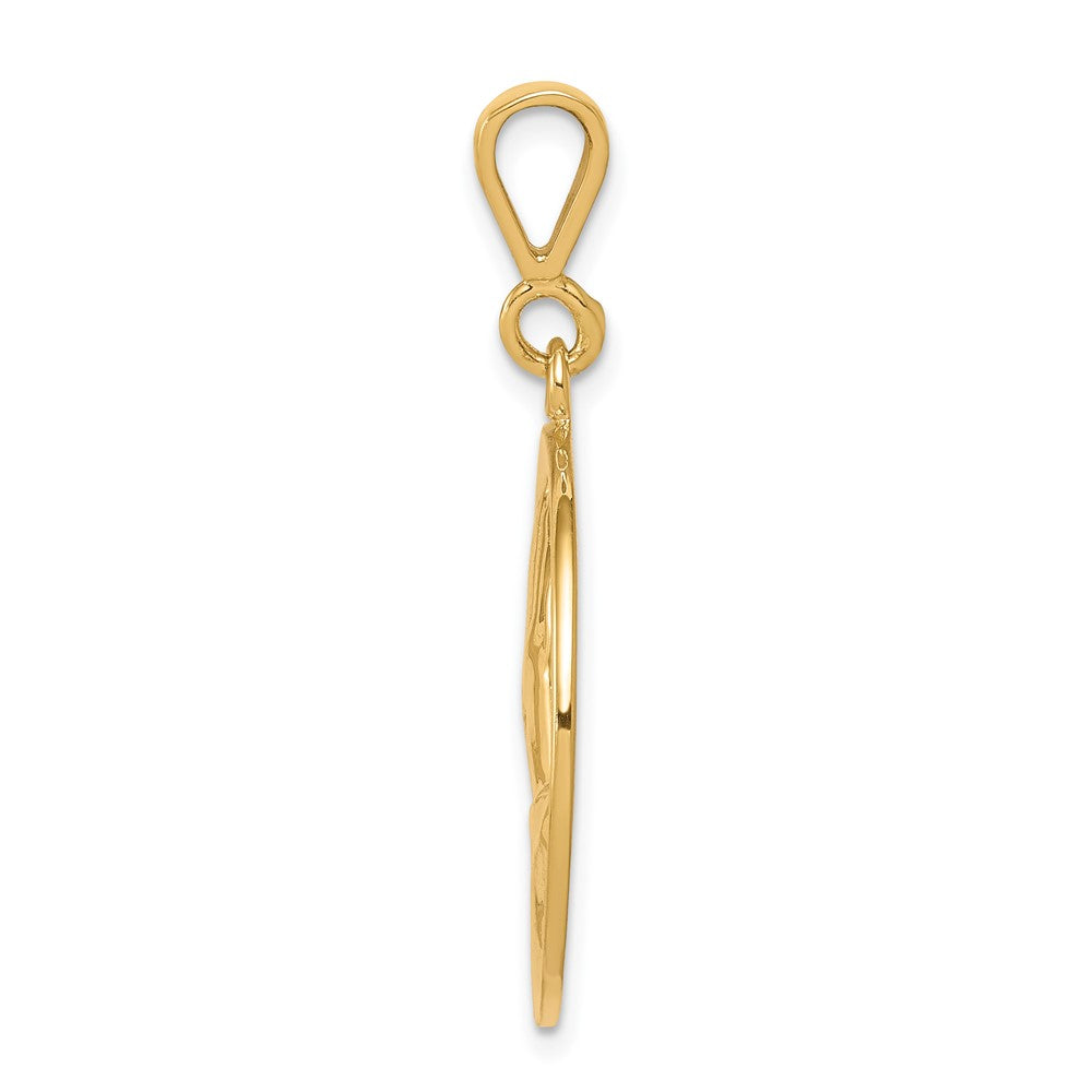 Gold Praying Hands Pendants