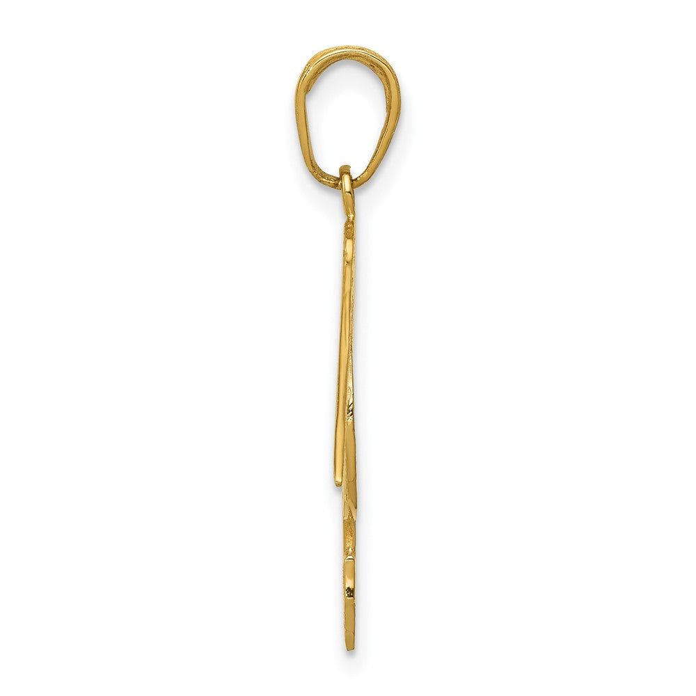 Gold Polished Pelican Pendants