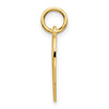Gold SWEET 16 Heart Charm