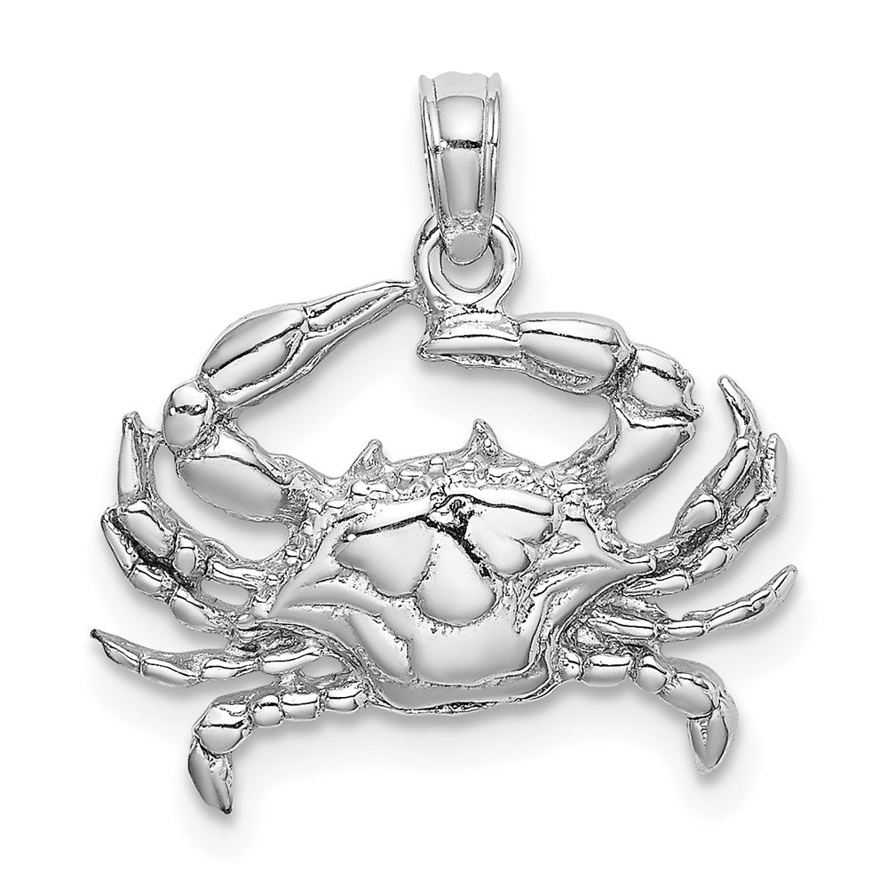 Gold Polished Crab Pendants