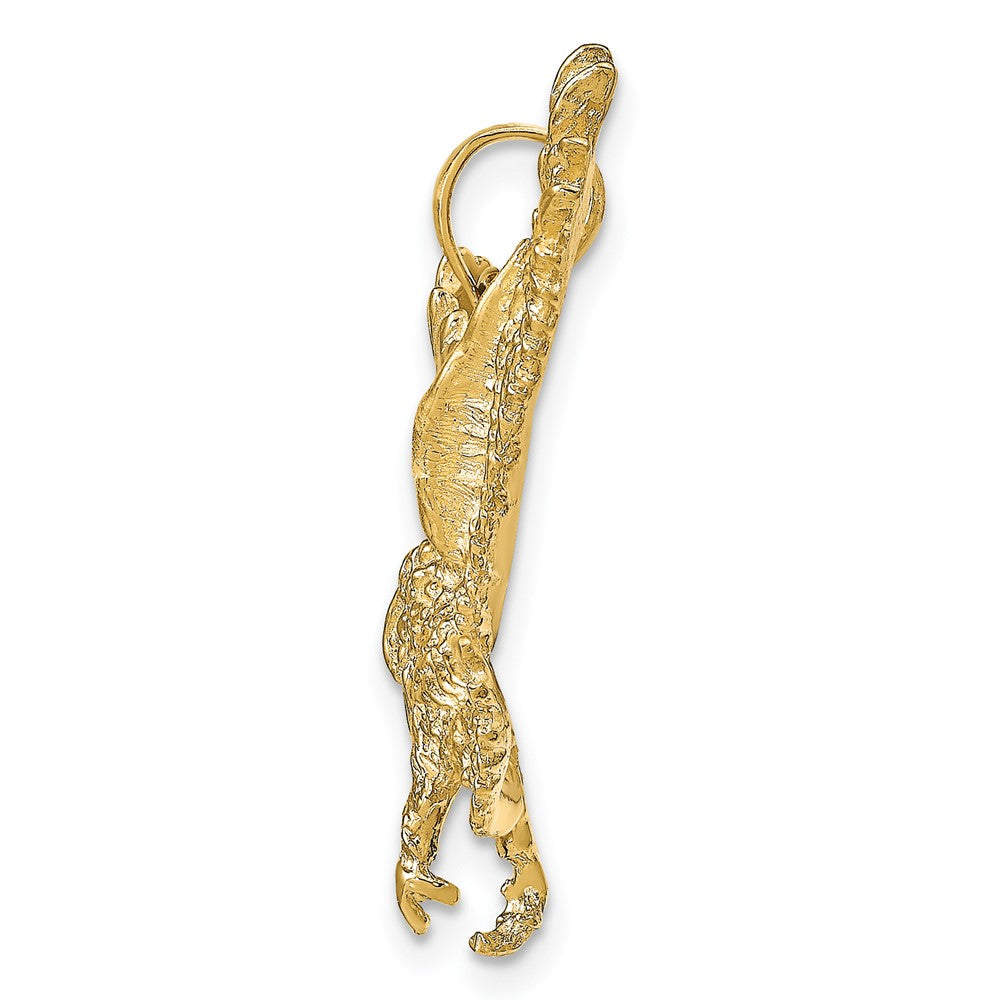 Gold Polished Eagle Pendants