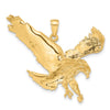 Gold Polished Eagle Pendants