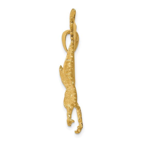 Gold Polished Eagle Pendants