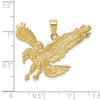 Gold Polished Eagle Pendants