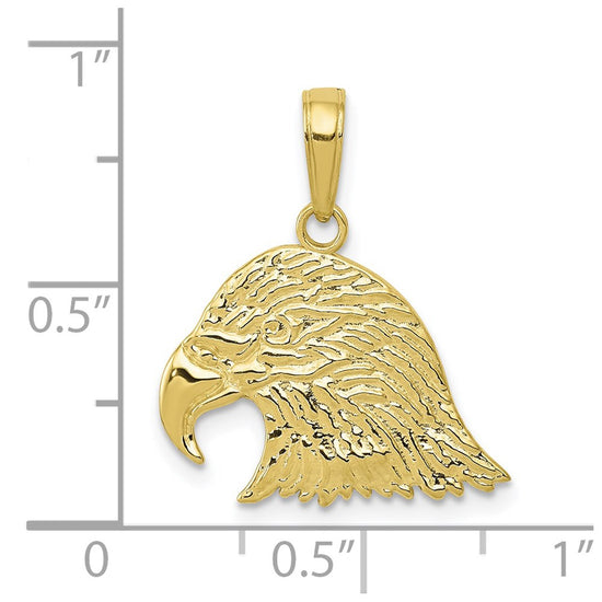 Gold Polished Eagle Pendants