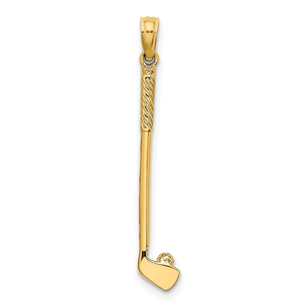 Gold Polished Golf Pendants