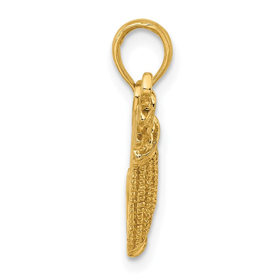 Gold Polished Golf Pendants
