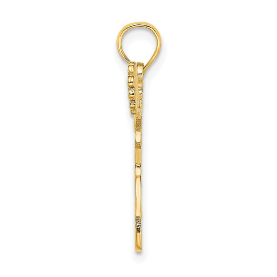 Gold Polished Sports Pendants