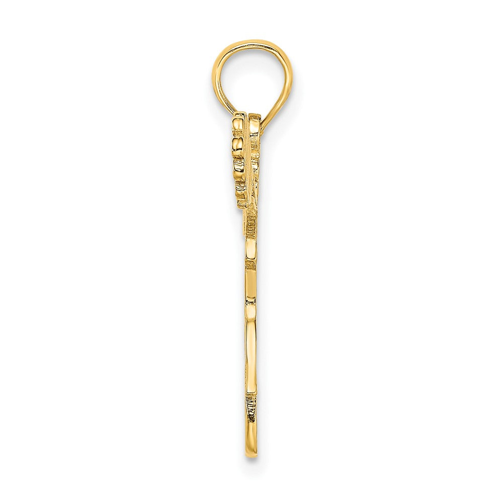 Gold Polished Sports Pendants