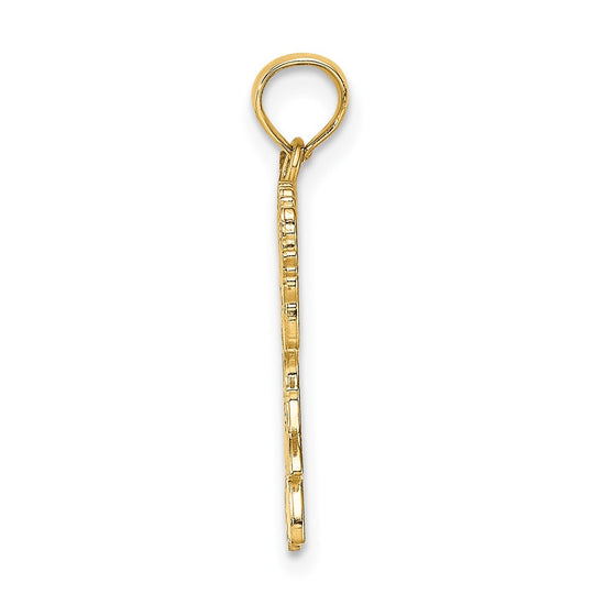 Gold Polished Sports Pendants