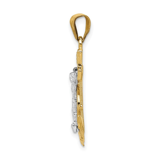 Gold Mariner Crucifix Pendants