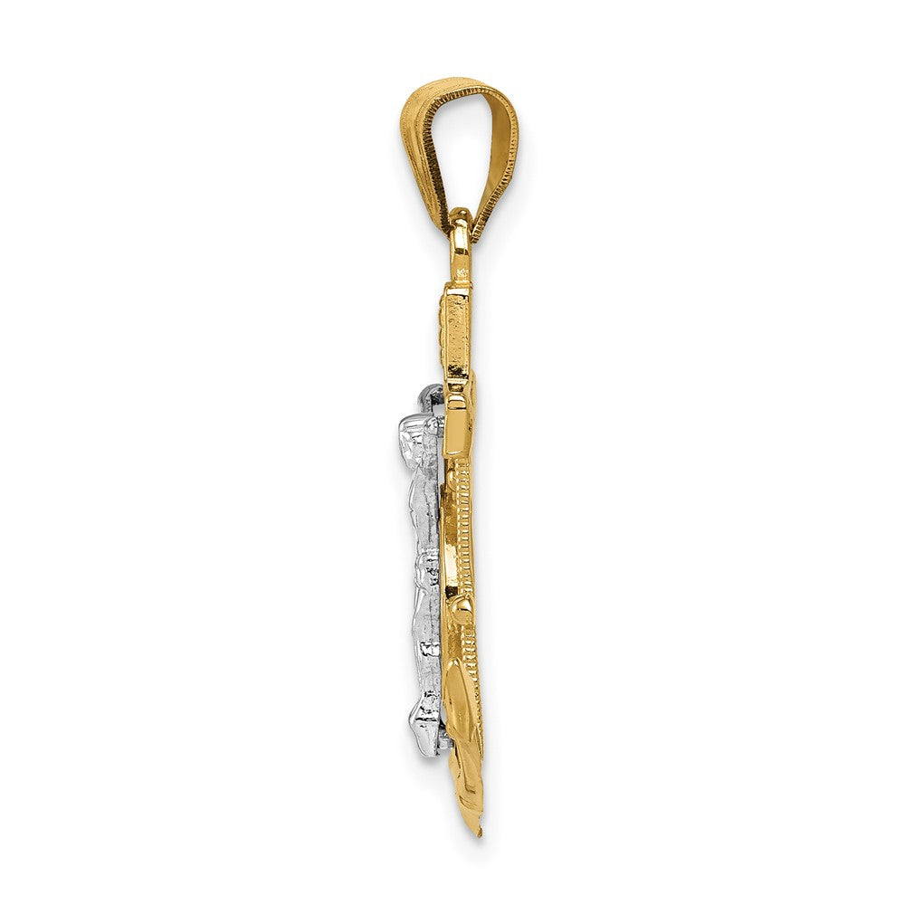 Gold Mariner Crucifix Pendants