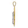 Gold Mariner Crucifix Pendants
