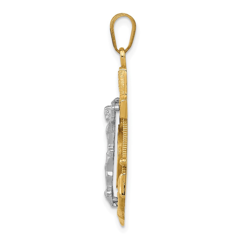 Gold Mariner Crucifix Pendants