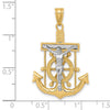 Gold Mariner Crucifix Pendants