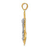 Gold Mariner Crucifix Pendants