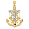 Gold Mariner Crucifix Pendants