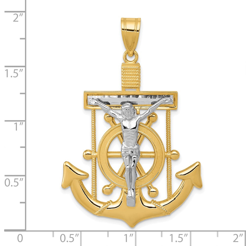 Gold Mariner Crucifix Pendants