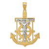 Gold Mariner Crucifix Pendants