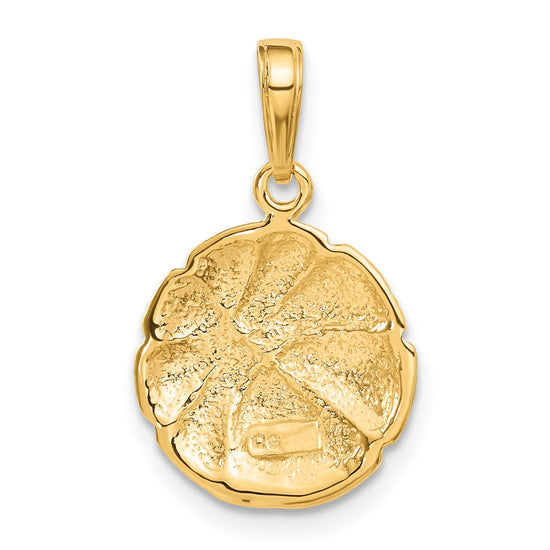 Gold Polished Basketball Pendants