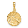 Gold Polished Basketball Pendants
