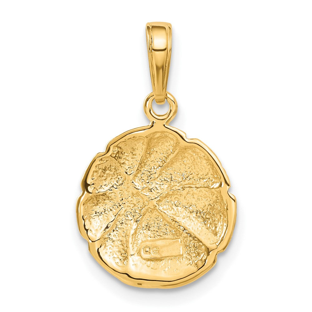Gold Polished Basketball Pendants