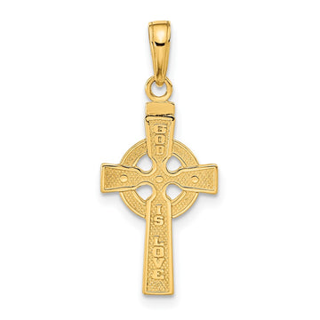 Gold Celtic Cross Pendants