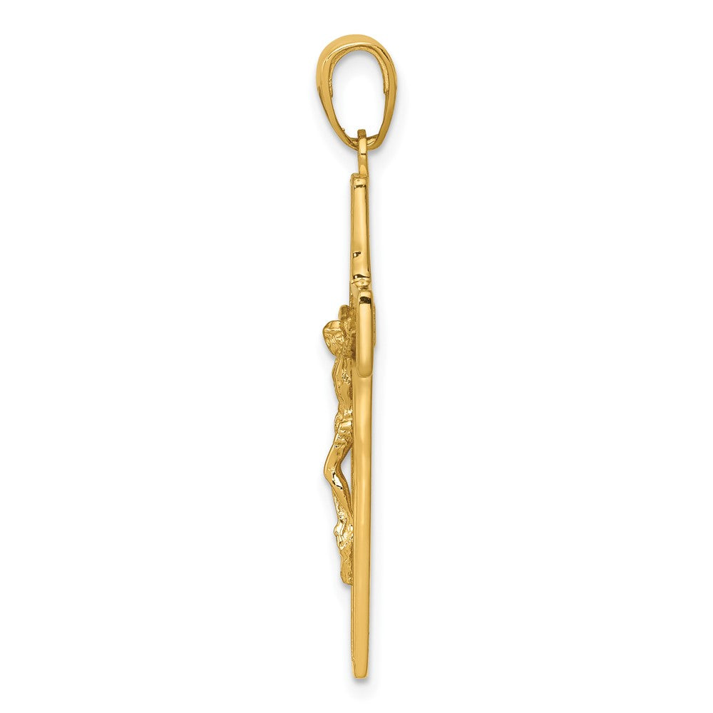 Gold Crucifix Pendant
