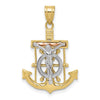 Gold Mariner Crucifix Pendants