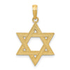 10K Star of David Pendant