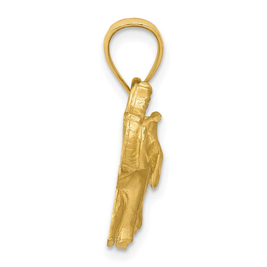 Gold Polished Jungle Animal Pendants