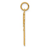 10k Solid Key Charm