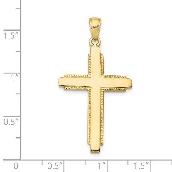 10k Cross Pendant